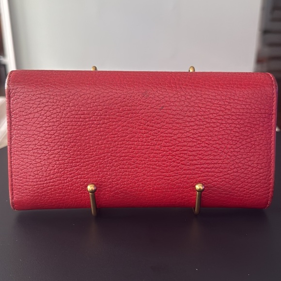 Gucci Red Marmont Bifold Wallet- Authentic!! - Picture 3 of 14